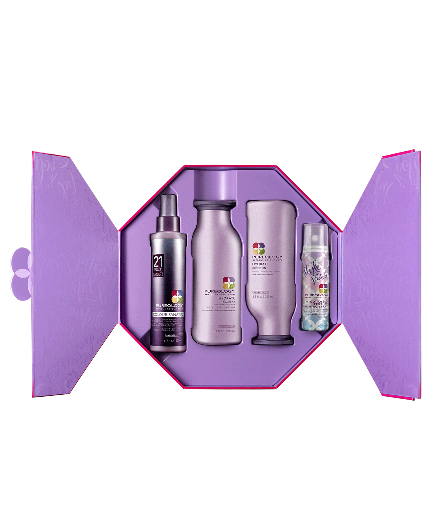 Pureology Moisturizing Hair Kit for Dry Hair - Best-Selling Hydrate Holiday Gift Set 2018